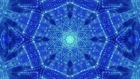 Tunnel motion Abstract background  Royal multicolor backdrop pattern Stock Footage 340185736