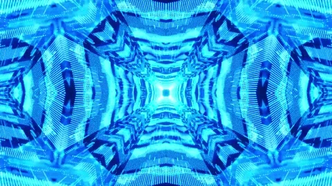 Tunnel motion Abstract background  Royal multicolor backdrop pattern Stock Footage 340186234