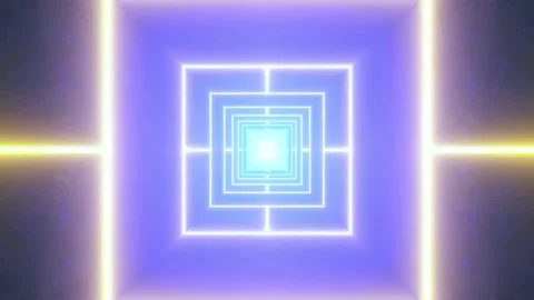 Tunnel motion Abstract background  Royal multicolor backdrop pattern Stock Footage 340186517