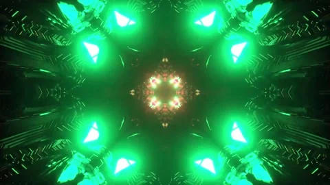 Tunnel motion Abstract background  Royal multicolor backdrop pattern Stock Footage 340186541