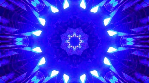 Tunnel motion Abstract background  Royal multicolor backdrop pattern Stock Footage 340186589