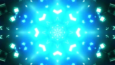 Tunnel motion Abstract background  Royal multicolor backdrop pattern Stock Footage 340187167