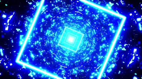 Tunnel motion Abstract background  Royal multicolor backdrop pattern Stock Footage 340187644