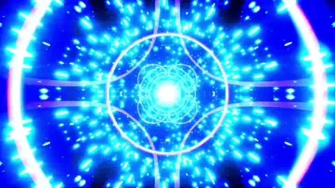 Tunnel motion Abstract background  Royal multicolor backdrop pattern Stock Footage 340205582