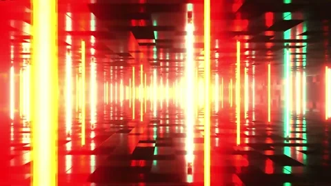 Tunnel motion Abstract background  Royal multicolor backdrop pattern Stock Footage 340206392