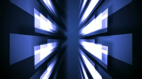 Tunnel offset Stock Footage
