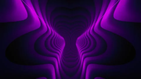 A tunnel or funnel formed by multiple layers of curved, concentric shapes Vídeos de archivo 308162578