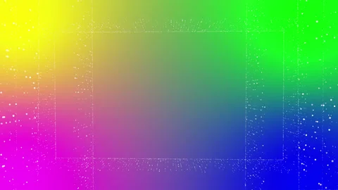 Tunnel of particles in motion - Abstract background Stock Footage 170707610
