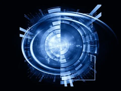 Tunnel  perspective Stock Illustration