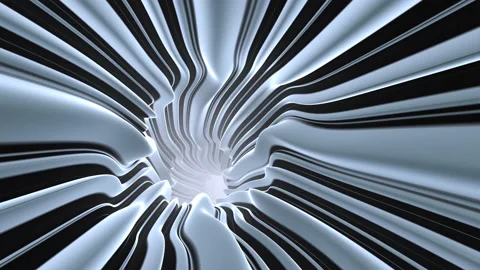 Tunnel of Pipes Inside a Cable Stock Footage 139741623