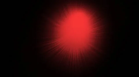A tunnel of red cosmic sun rays at regular bursts.   Video stock 57050466