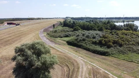 Tunnel for road structure. Concrete structure that provides traffic flow. Stock Footage 248655050