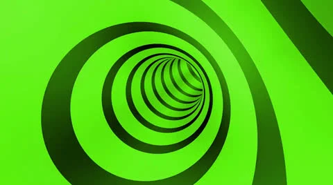 Tunnel Rotation Loop Stock Footage 27155674