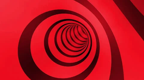 Tunnel Rotation Loop Stock Footage 27155680