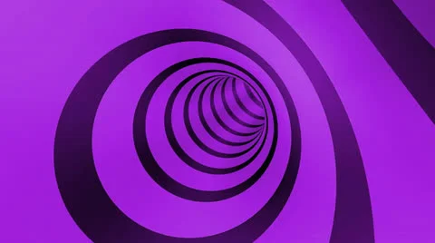 Tunnel Rotation Loop Stock Footage 27155722