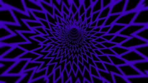 Tunnel Seamless Infinite Looping Animation Abstract Background. Trippy Infinite Stock Footage 264651243