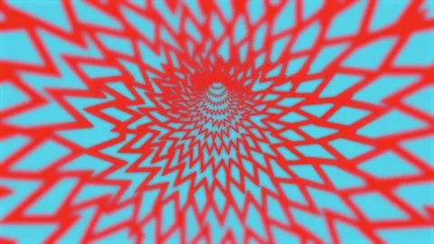 Tunnel Seamless Infinite Looping Animation Abstract Background. Trippy Infinite Stock Footage 264651286