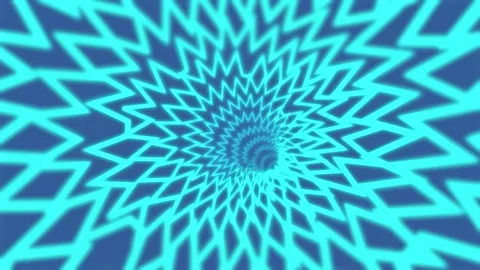 Tunnel Seamless Infinite Looping Animation Abstract Background. Trippy Infinite Stock Footage 264651370
