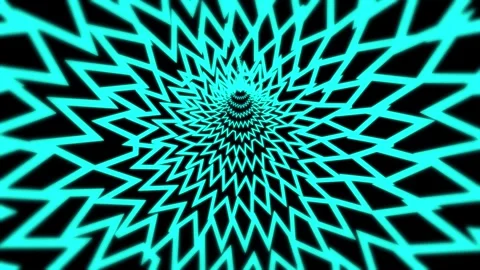 Tunnel Seamless Infinite Looping Animation Abstract Background. Trippy Infinite Stock Footage 264651436