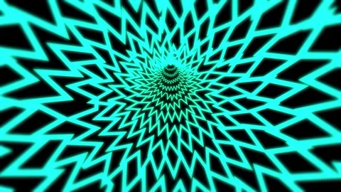 Tunnel Seamless Infinite Looping Animation Abstract Background. Trippy Infinite Stock Footage 264651464