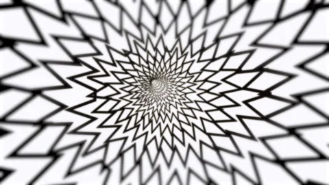 Tunnel Seamless Infinite Looping Animation Abstract Background. Trippy Infinite Stock Footage 264651618