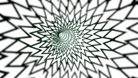 Tunnel Seamless Infinite Looping Animation Abstract Background. Trippy Infinite Stock Footage 264651777