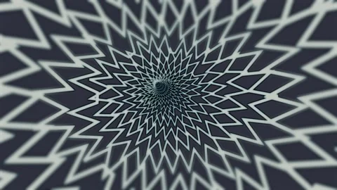 Tunnel Seamless Infinite Looping Animation Abstract Background. Stock Footage 264659952