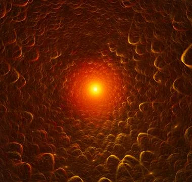 Tunnel of souls Stockillustratie