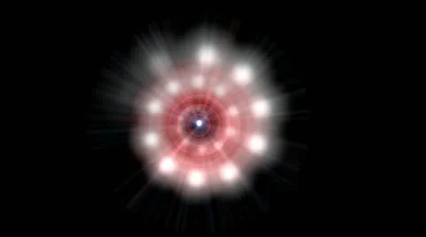 Tunnel Spiral Animation Loop Stock Footage 22425024