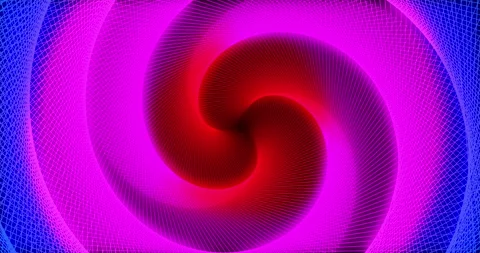 A tunnel of spiraling colored lines 11 Stock Footage 307618864