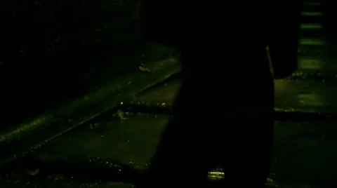 Tunnel Stairs Stock Footage 1034799