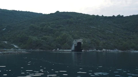 Tunnel for the Submarine Stock Footage 122165838