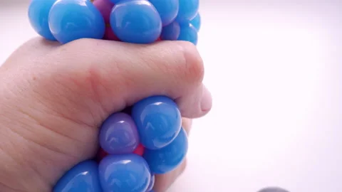 Tunnel Syndrome Prevention. Software engineer kneads his hands and tendons after Stock Footage 138787932