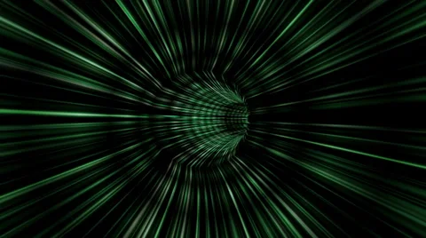 Tunnel in time Stock Footage 33058502