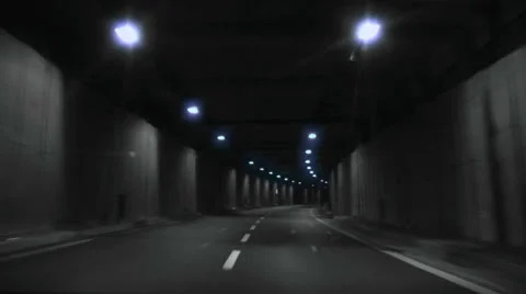 Tunnel timelapse 04 Stock Footage 25541411