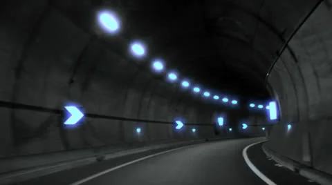 Tunnel timelapse 05 Stock Footage 25541486