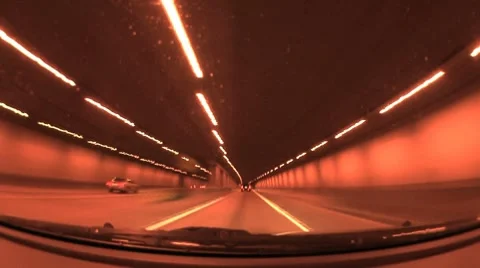 Tunnel timelapse Stock Footage 8563879
