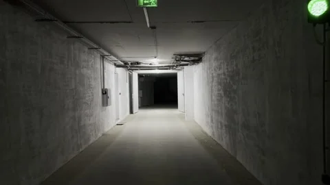 Tunnel underground Video stock 239250296