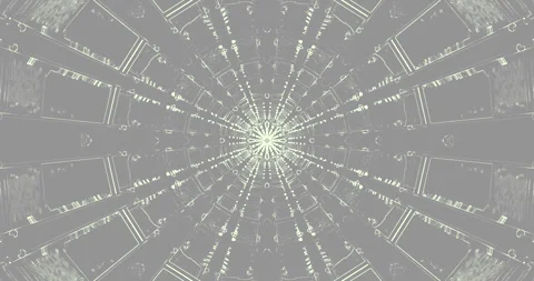 Tunnel video loop creates dynamic and immersive visual experience for scree.. Stock Footage 318936055