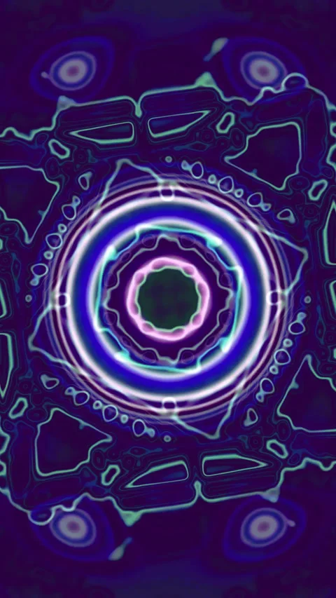 Tunnel video loop creates hypnotic visual experience with swirling patterns.. Stock Footage 321570920