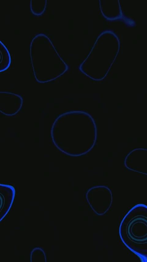 Tunnel video loop creates immersive visual experience with glowing blue pat.. Stock Footage 321567841