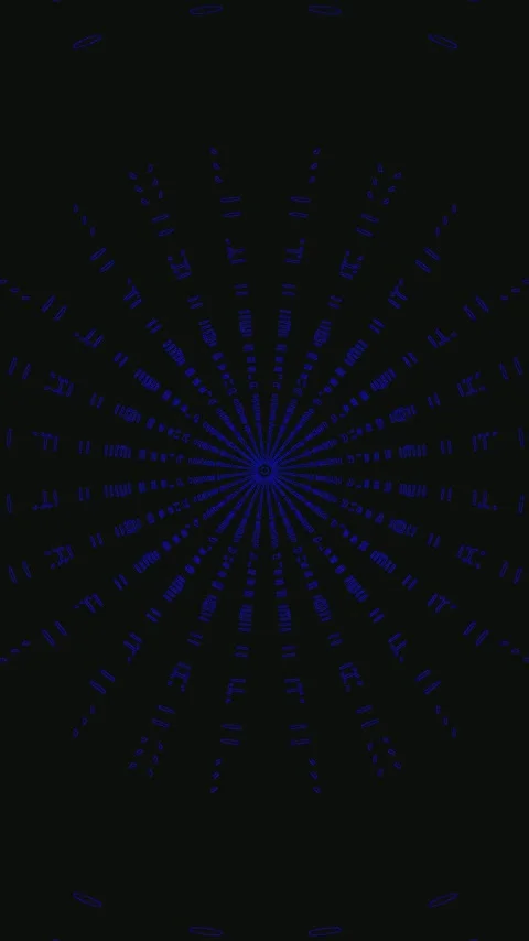 Tunnel video loop creates an immersive visual experience filled with dynami.. Stock Footage 321575236