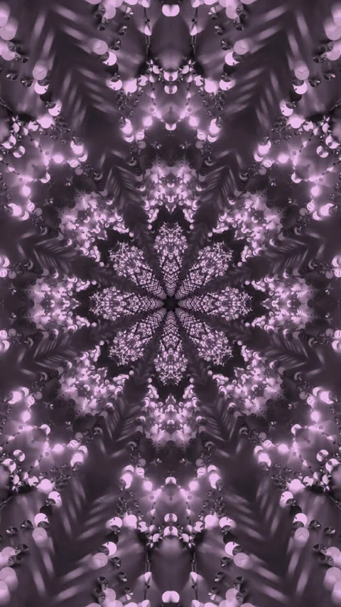 Tunnel video loop creates mesmerizing display of swirling patterns and swir.. Stock Footage 321264259
