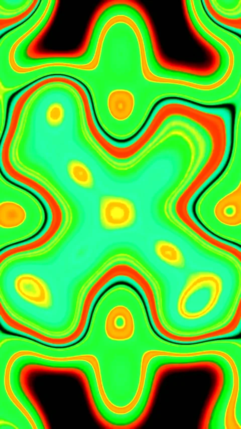 Tunnel video loop creates a mesmerizing visual experience with vibrant colo.. Stock Footage 321563764