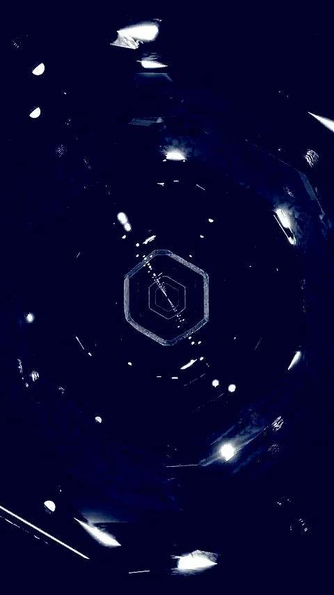 Tunnel video loop creates a mesmerizing visual experience with seamless tra.. Stock Footage 321564436