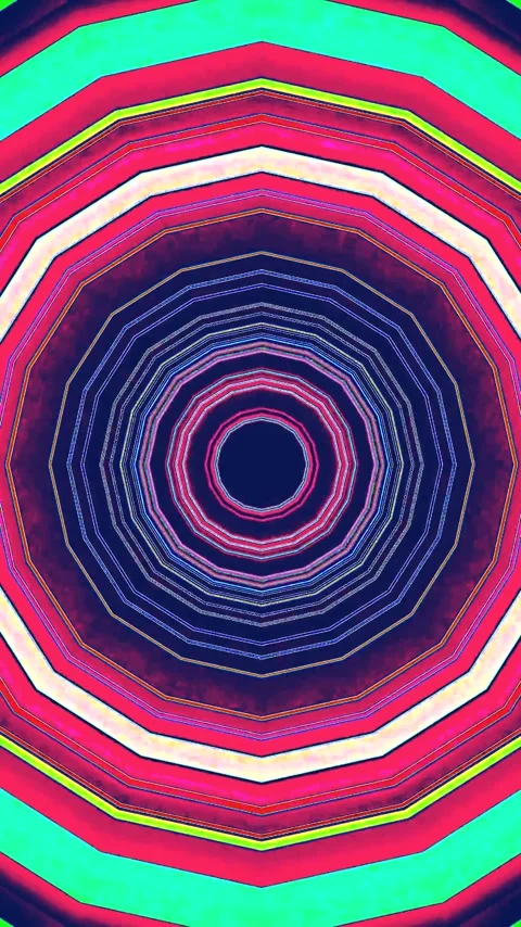 Tunnel video loop creates mesmerizing visuals in seamless motion with vibra.. 스톡 동영상 321568678