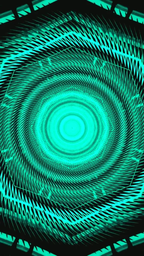 Tunnel video loop creates a mesmerizing experience with seamless animation .. Video stock 321574095