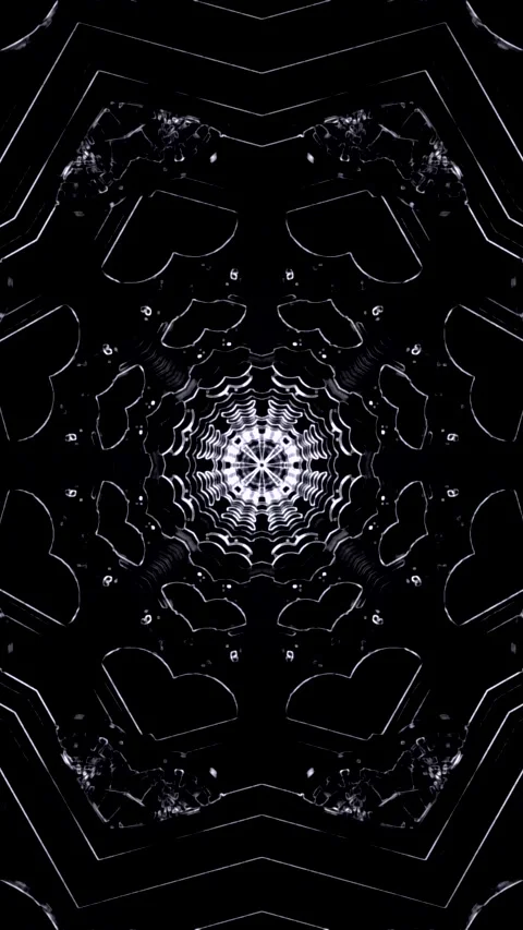 Tunnel video loop creates motion background for screensaver or wallpaper wi.. Video stock 322777173