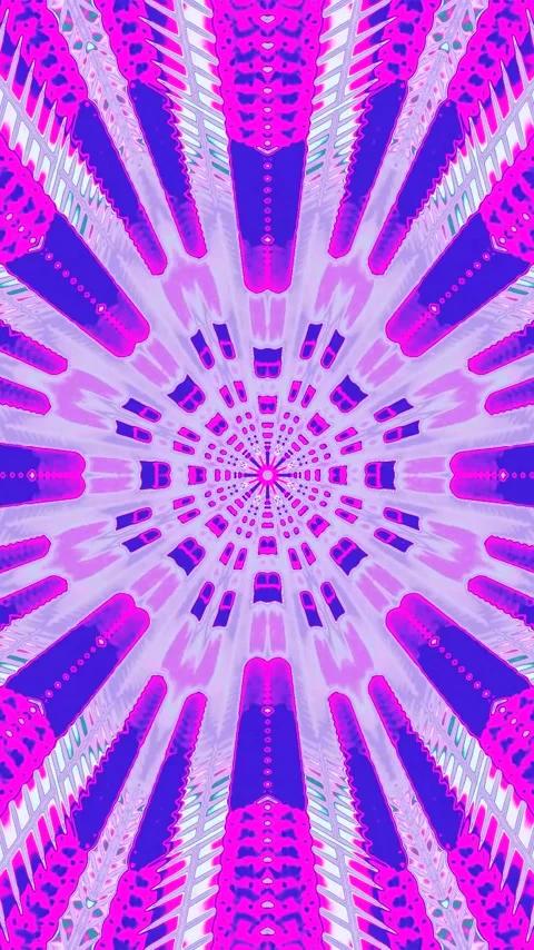 Tunnel video loop creates a vibrant visual experience with seamless motion .. Video stock 321267937
