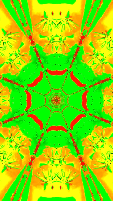 Tunnel video loop creates a vibrant and dynamic experience with colorful, s.. Video stock 321571061